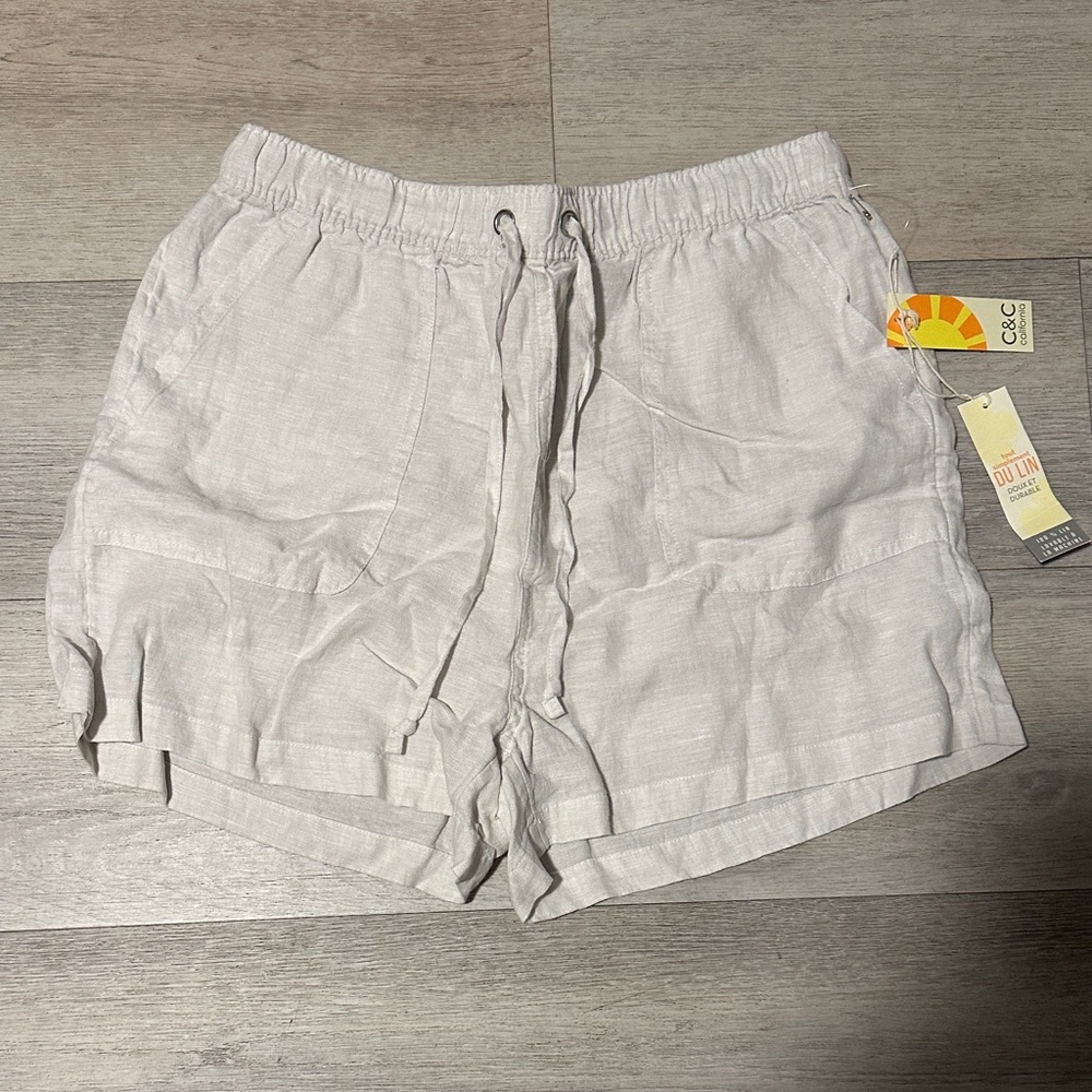 C&C California Light Gray Women Shorts